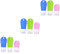 FRCOLOR 9 flaconi per mini bottiglie per toilette, contenitore per lozione, contenitore per asciugacapelli, bottiglia da viaggio, dispenser cosmetico, bottiglia per shampoo, portachiavi da viaggio