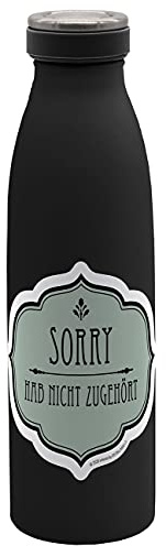 infinite by GEDA LABELS (INFKH) Unisex Jugend Isolierflasche Trinkflasche