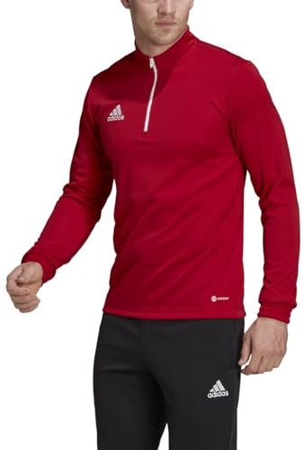 adidas mens Entrada 22 Training Top Team Power Red Small