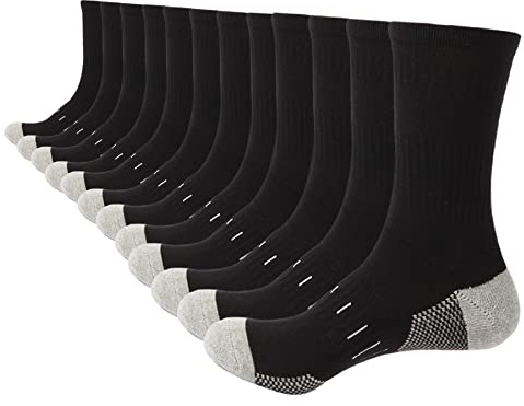 Budermmy Chaussette Homme 43-46 39-42 chaussette homme hiver Sport, Chaussettes Hautes Homme Chaussettes 6 paires (as4, numeric, numeric_39, numeric_42, regular, regular, Noir 6 paires)