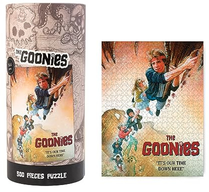 Grupo Erik Puzzle - The Goonies Merchandise | 500 Piece Jigsaw Puzzles 24 x 17 inches - 61 x 45.7 cm | Includes Gift Box & Poster | Home Decor