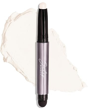 Julep Eyeshadow 101 Crème-to-Powder Eyeshadow Stick (Snowfall Matte) Long-Lasting, Waterproof Eye Shadow - Blendable, Crease-Proof with Built-In Smudger