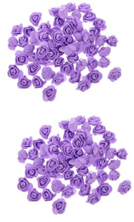 Amosfun 400stücke Schaumrosen Köpfe Künstliche Pe Rosen Für Blumensträuße Hochzeitsdekoration Und Bastelmaterialien Für Festtage Und Heimdekoration