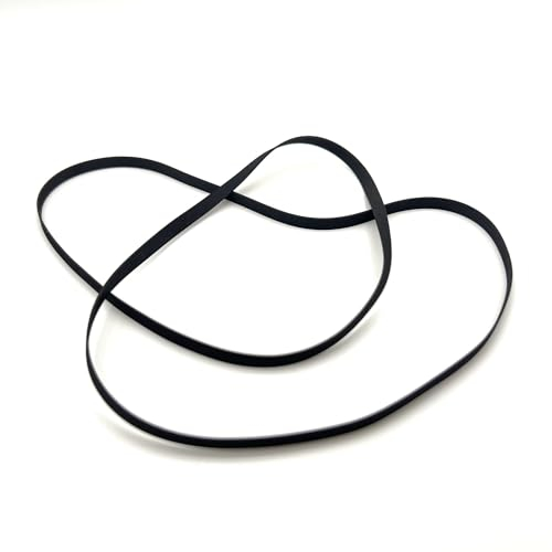 Übertragungsriemen 1Pcs Breite 10mm Flache Antriebsriemen Für LP Vinyl Plattenspieler Phonographen Plattenspieler Kassetten Recorder Zahnriemen (Size : Folded Length 155mm)
