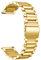 MENGKE Stainless Steel Strap Compatible With Fossil GEN 6 44mm GEN6 Metal Band Compatible With Fossil GEN 5E 44mm/GEN 5 LTE 45mm Smartwatch Watchband Bracelet(Gold)