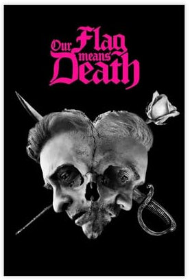 DAYOBOB Tv Series Our Flag Means Death Poster 1 Canvas Poster Bedroom Decor Landscape Office Room Decor Gift 12x18inch(30x45cm)