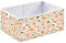 Kutsu Scatola portaoggetti natalizia con pan di zenzero e caramelle, contenitori pieghevoli con manico, organizer decorativo per armadio per la casa