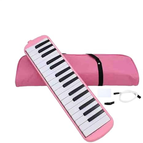 yupeuooe Melodica Pianica Tube, 32 Tasten Melodica, Mundstück Talk Box Instrument Melodica Air Piano Keyboard, Sicheres Talkbox-Instrument, Orgelmelodica, stabile Mundmelodica für Anfänger