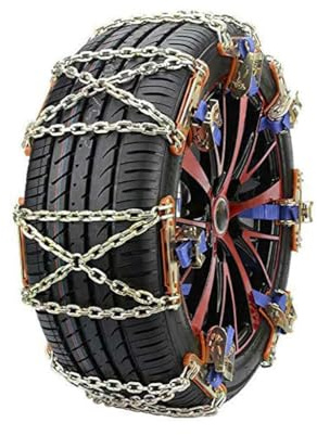 MHOZLHY Cadenas de Nieve Coche para Benz E-Class W212 SL A/B/C/E/S/R/G/CL/CLA/CLK/CLS/ML,Invierno Nieve Cadenas para Llantas Cables Emergencia Antideslizante Cadenas Coche Accesorios,4pcs