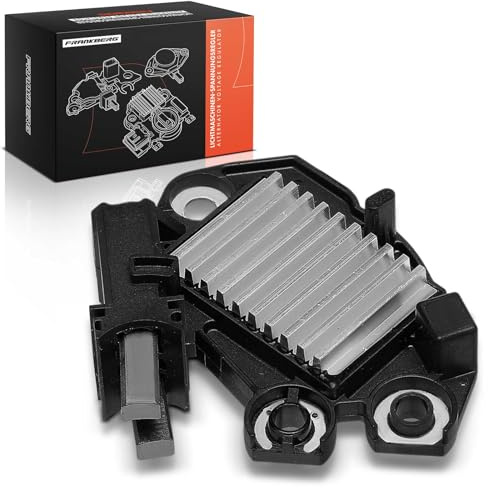 Frankberg Alternator Voltage Regulator Car Generator 2-Pin Compatible with 3 Series E46 3 Series Cabriolet E46 3 Series Touring E46 X3 E83 X5 E53 Freelander L314 Replace# 12317797662