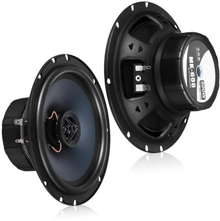 GANAZONO Parlantes para Coche Coaxiales De Alta Potencia Subwoofer para Sistema De Sonido Automóvil Mejora del Audio con Tweeter Estéreo Compatibles con Equipos Sonido Coche