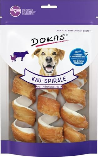 DOKAS - Kau-Spirale mit Hühnerbrust 16er Pack (16 x 110g)