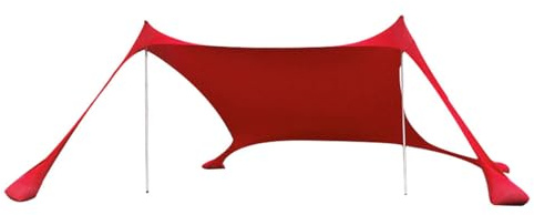 Baldacchino da spiaggia - Tenda ombreggiante da spiaggia, tende da sole, tenda per rifugio per esterni da spiaggia | Tetto solare impermeabile e resistente ai raggi UV, ombra per patio per posto auto