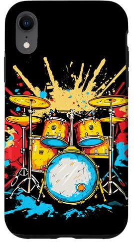 Kit de batterie Steamwave Music Band Coque pour iPhone XR