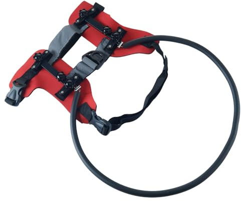 Arnés guía para Perros Ciegos,Collar de navegación para Gatos Ciegos con Tiras Reflectantes - Anti Choque para Mascotas,para Paseo, Entrenamiento, Senderismo en Exterior, Viajes en Interior