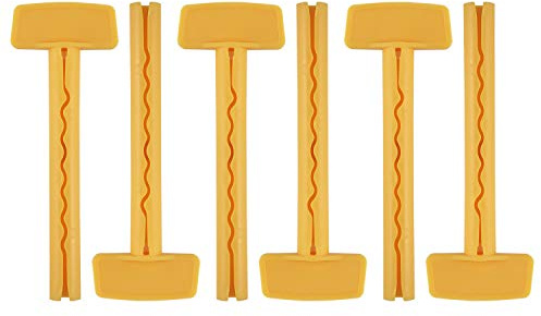 Tube Squeezer Twister Wringer Roller - Large Universal 4 Heavy Duty Dispenser Key Tool by Creative Mark - 6 Pack