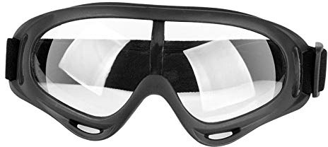 Milageto Schutzbrille Sicherheit Anti Nebel/Splash/Scratch Über Gläser Klar Augenschutz-Perfekte, DIY, Schießen, Schweißen, Labor