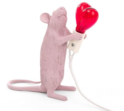 SELETTI Mouse Lamp Step Valentine's Day Love Edition USB