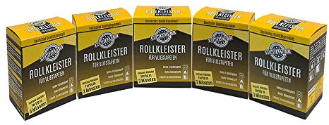 5x Rollkleister Instant Vlieskleister Vlies Tapeten Kleister 1kg