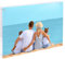 LOLYSIC Cadre photo A4 en acrylique Perspex, bureau autoportant, pour mariage, bureau, salon, 21 x 29,7 cm