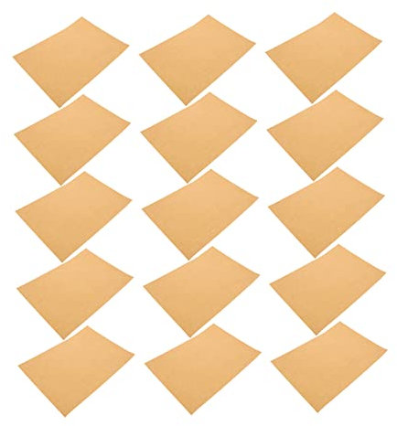 MAGICLULU 100blätter Kraftpapier Etikettenpapier Selbstklebend Braunes Kraftpapier Für Tintenstrahldruck Für -projekte Etikettierung Und Verpackung Einfach Zu Beschriften Verwenden