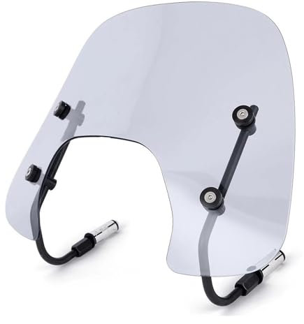 Motorrad Windschutzscheibe Für Vespa Für Sprint 125 2016 2017 2018 2019 2020 2021 2022 Motorrad Windschutzscheibe Windabweiser Motorrad Flyscreen(Model 1)