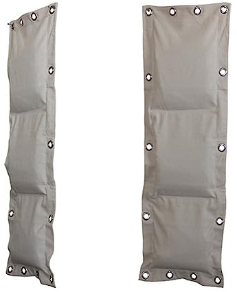 Wing Chun Bolsa de Pared Wing Chun - Saco de de lona de piezas para la pared | Objetivo vacío Wing Chun para practicar entrenamiento de boxeo, saco de boxeo