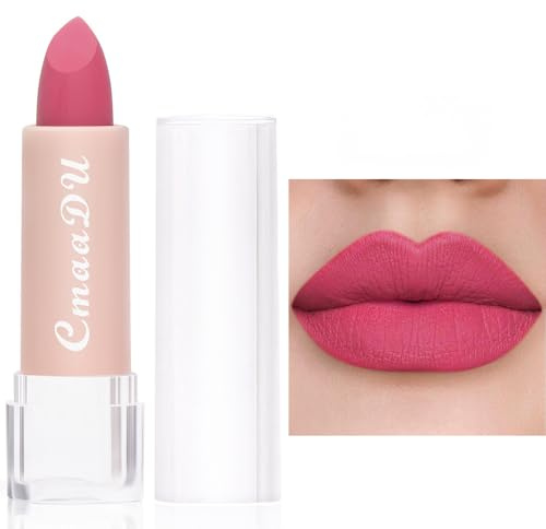 NIE PAN CHONG SHENG Lápiz labial hidratante mate de 15 colores, brillo de labios mate impermeable (1)