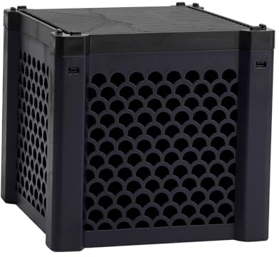 KQDRAVINE Aktivkohle Aquarium Filter Cube, Wassertrog Purifier Cube, Aktivkohlefilter Teich, Aktivkohlefilter Wasser Filter Aquarium, Aktivkohleblock, Filtercube für Teiche Vorratstank Waschbecken