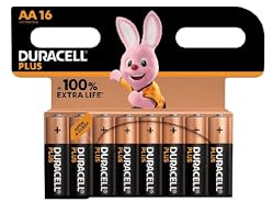 Duracell Plus AA, LR6 MN1500 / 16 Batterien