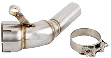 Motorcycle Exhaust Muffler Pipe Motorcycle Exhaust Muffler Catalyst Delete And Link Pipe For 390 For Adventure 2020 2021 Slip-on Exhaust(Pre Decat Pipe)