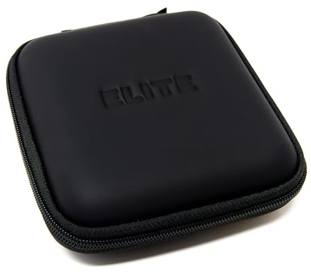 Elite estuche rígido para 4 boquillas de trompeta. Universal, para cuatro unidades con bolsillo interior.