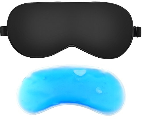 Color You Sleep Mask , Gel Eye Mask for Sleeping, Cool / Warm Therapy, Cooling /Warm Eye Mask with Adjustable Strap, Perfect for Blepharitis, Puffy Eyes & Dark Circles