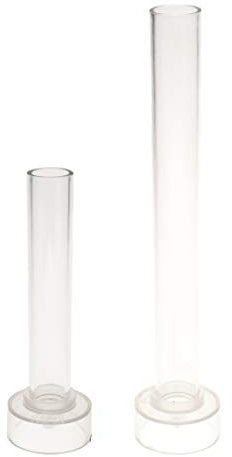 Perfeclan 2Pcs Handgemachte Kerzenherstellung Modell Kirche Top Kerzenform DIY Kerze 15cm & 25cm