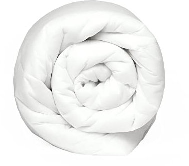Brentfords 15 Tog Single Duvet, Winter Warm Single Quilt 15 Tog for Cold Nights Anti Allergy Soft Comfort Bedding Hotel Quality Breathable Heavy Duvets Non Allergenic Fibres, White