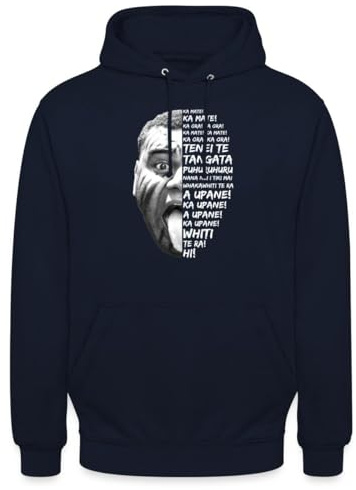 Spreadshirt Haka Nouvelle-Zélande Rugby Sweat À Capuche Unisexe
