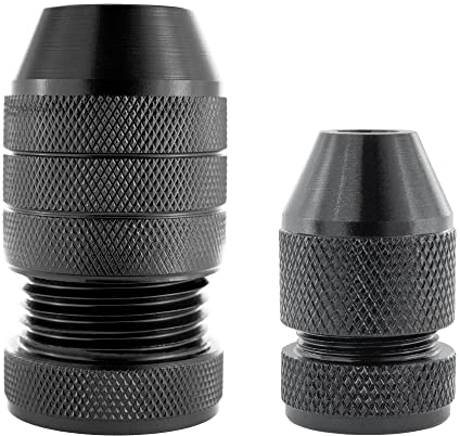 ENT 26512 Tiefenanschlag-Set, variabel Ø 3-11 mm, BohrStopp aus Alu für Holzbohrer