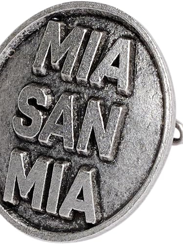 FC Bayern München I Anstecker Mia san mia I Unisex I Grau