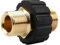 Schnellverbinder Adapter M22 x 1,5 Metrisches Gewinde für Hochdruckreiniger, Kompatibel mit K, HD & HDs Serien, Messing Kupplung mit 14 mm Innendurchmesser – Robust und Langlebig