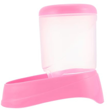 Yardwe Automatic Hamster Food Dispenser Plastic Material with Fully Washable Design and Easy to Assemble Features for Guinea Pigs and Small Pets for Convenient Pet Feeding