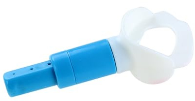 Dispositivo per esercizi di respirazione – Allenatore polmonare portatile per terapia respiratoria | Ausilio di resistenza profonda per la pulizia e la dei polmoni | Strumento compatto per