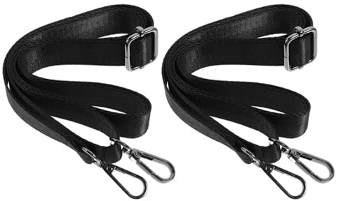 Supvox 2 Stück Verstellbare Elastische Beingurte aus Strapazierfähigem Nylon mit Metall doppelschnalle für Pferdedecken Langlebig und Einfach Anzubringen für Reiter und Pferdeliebhaber