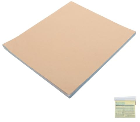 HOOWIFFY Auto Repair Shop Receipt Order Book with Easy Tear Off Design 100sheets 8.5x7.4 Inch Carbonless 2-Part Vehicle Service Estimate Forms Portable Paper Mechanic Work Invoice Slips