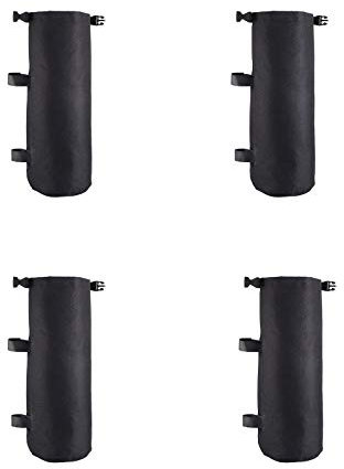 YFCTLM Pavillongewichte 4 stücke Baldachin Gewichtsbeutel 30 kg / 1058.22Oz Maximal Lager Zelt Sandbeutel Doppelfass Marquee Bein Sand Basis Felbare Gewichtete Füße (Color : SD 001)