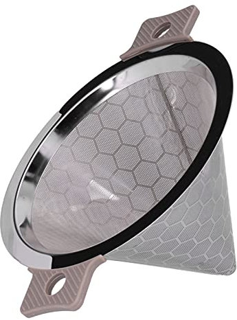 Voluxe Cone Strainer, Cone‑shaped Mesh Design Tea Strainer for Bar for Household