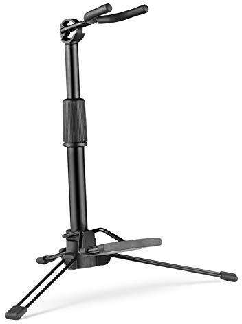 summina Foldable Digital Wind Instrument Stand Adjustable Metal Aerophone Holder Musical Instrument Stand | Securely support your digital wind instrument with a foldable adjustable stand for practice, storage and performances.