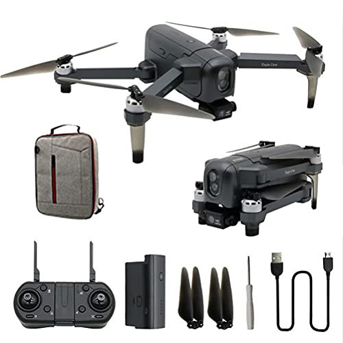Velivoli droni Aerei GPS con videocamera 4K HD per Adulti, 60 Minuti di Volo, Mini quadricottero FPV con Video in Diretta, prevenzione Intelligente degli Ostacoli, Raggio di Controllo remoto 2000 M e