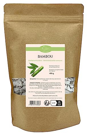 Prince Equin - Bambou - Complément nutritionnel Cheval - Sachet 400 g - Santé des articulations - Reminéralisation osseuse - Marque Française (Sachet 400 g)