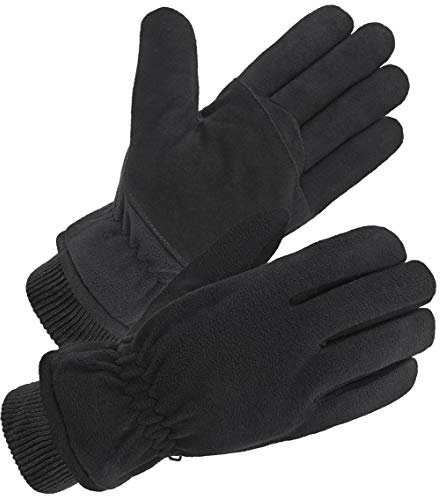SKYDEER Winterhandschuhe mit Weichem Hirschleder Wildleder, Handschuhe für Herren und Damen Kaltes Wetter (SD8661KW/XL, Warme 3M Thinsulate Isolierung)
