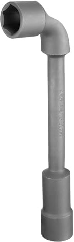 QUARKZMAN L-förmiger Winkelschlüssel 30mm CR-V Doppelseitiger metrischer Sechskant-Steckschlüssel mit 6 Punkten für allgemeine Reparaturen, Pipeline, Fahrrad- und Autowartung